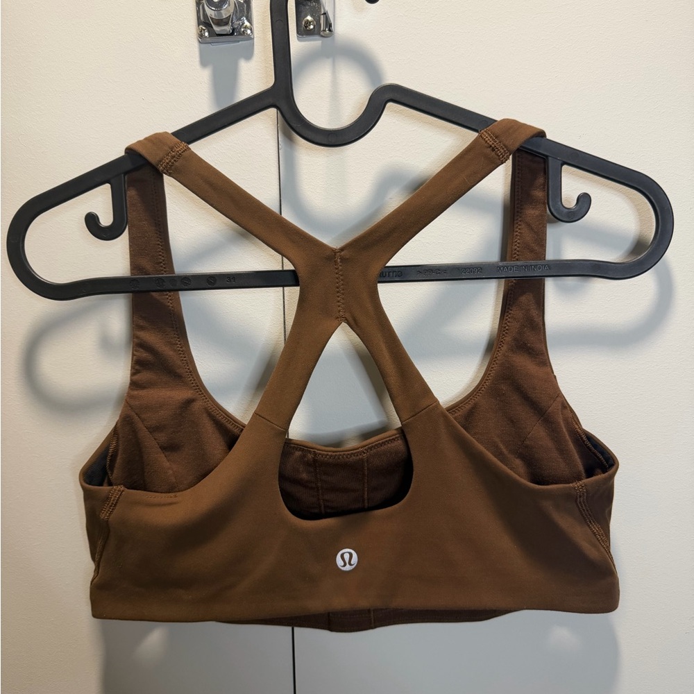 Lululemon SmoothCover Yoga Bra - Java - Picture 4 of 5